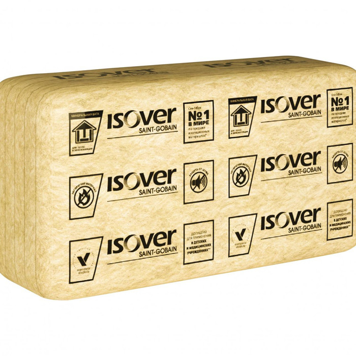 Утеплитель Isover Каркас П-37 50х565х1170