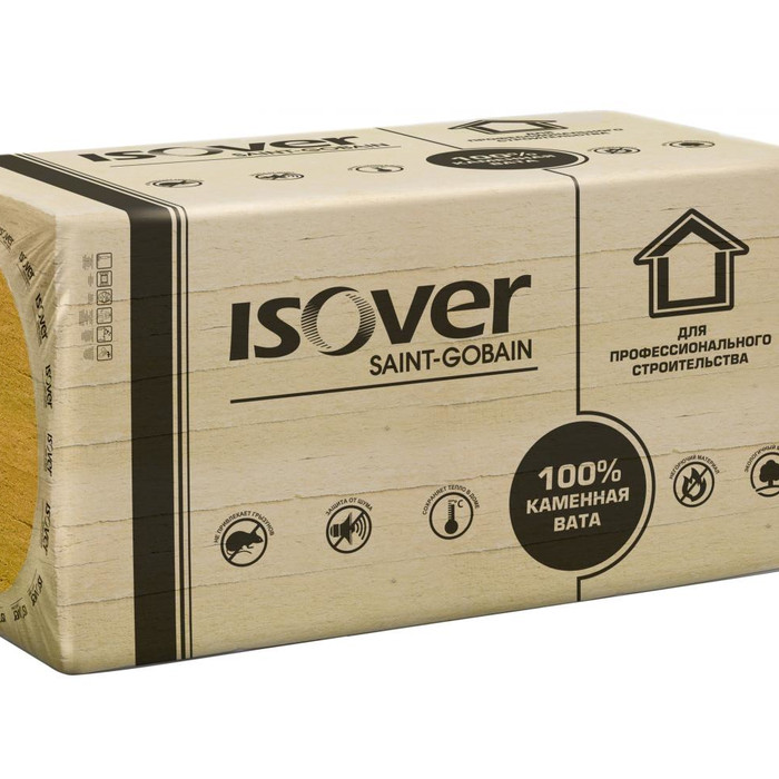 Утеплитель Isover Изовер Руф В 50х600х1000